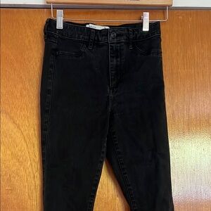 Abercrombie & Fitch Black Skinny Jeans